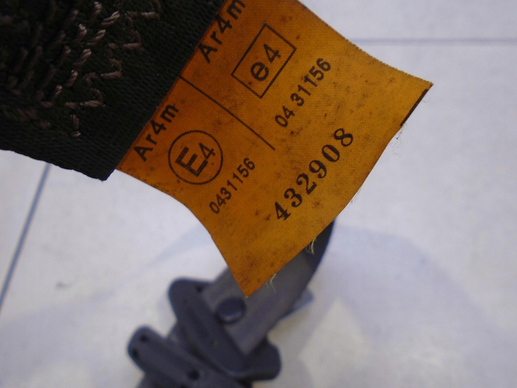 фото №4, Pas безопасности левый задняя chevrolet kalos 432908