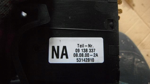 фото №8, Opel vectra b переключатель света 09138337