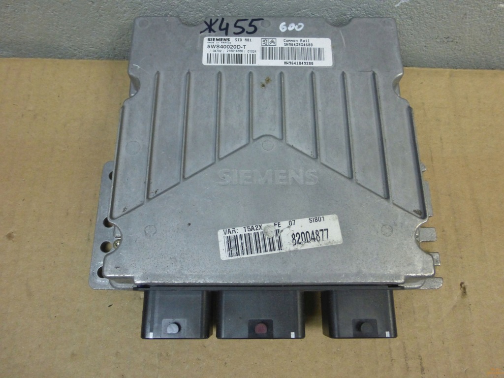 фото №1, Бортовий комп'ютер peugeot 307 5ws40020d-t sid801