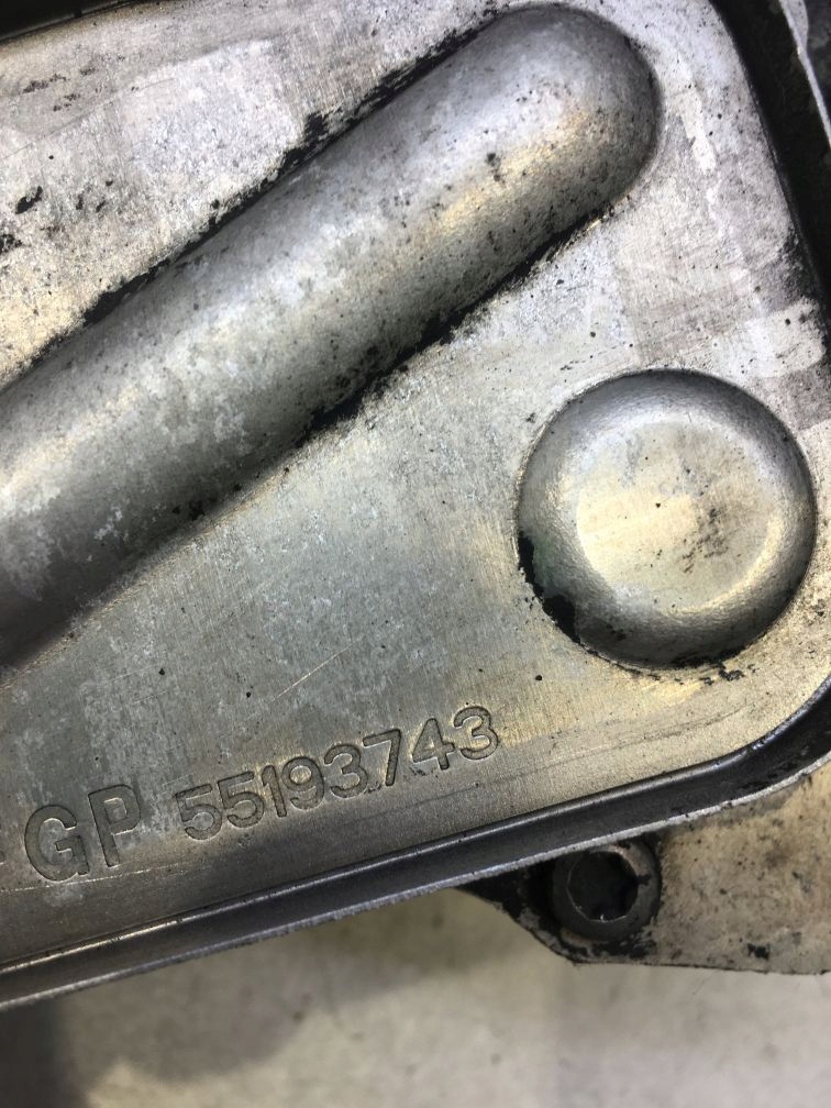 фото №11, Корпус фільтра оливи combo 1.3 cdti 55193743