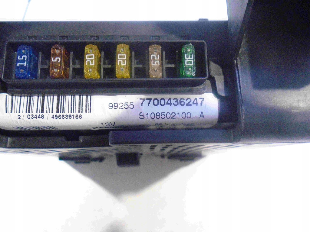 фото №3, Коробка модуль bsi renault scenic i 1.6 7700436247