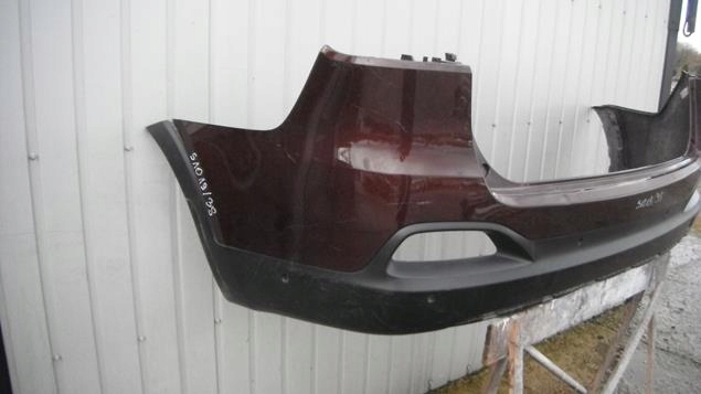 фото №8, Kia sorento 3 iii 14-17 бампер задній + накладка