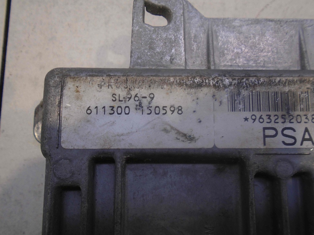 фото №5, Блок управления двигателя berlingo i 1.4 8v 9632520380