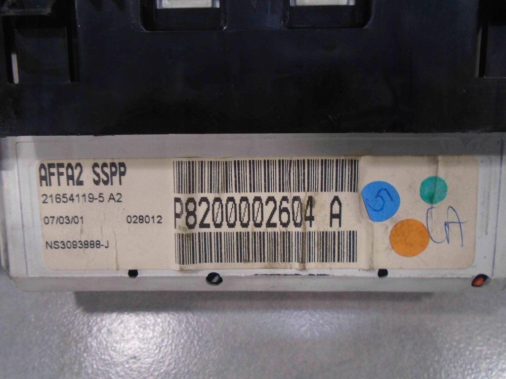 фото №3, Дисплей приборная панель renault laguna ii p820002604a