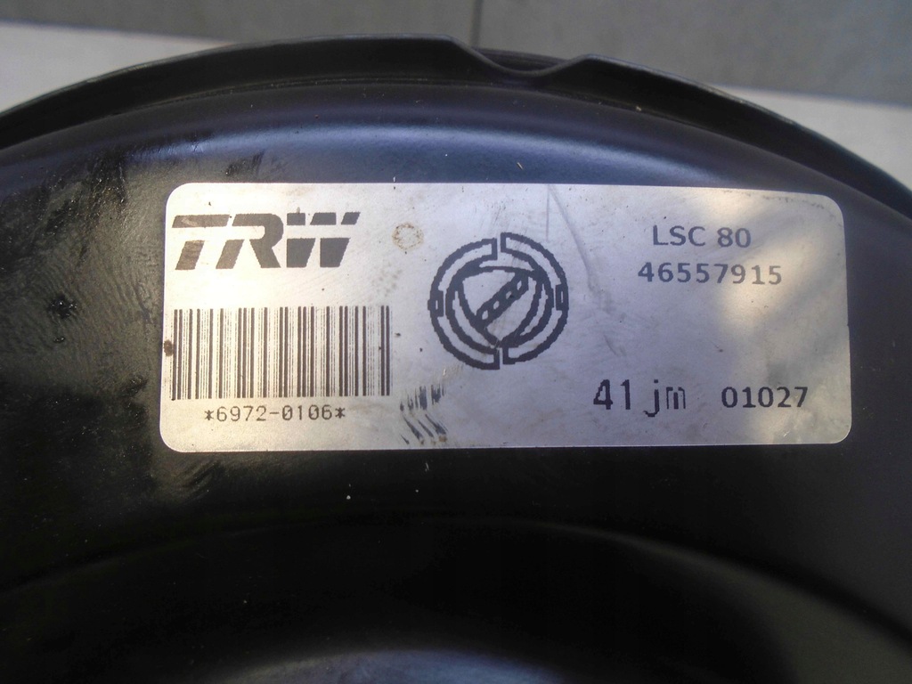 фото №4, Усилитель тормозов насос тормозная alfa romeo 147 46557915