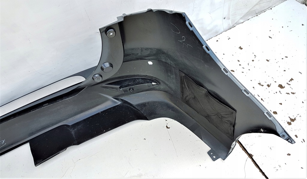 фото №9, Mazda 5 ii 10- бампер задня молдинг хром оригінал