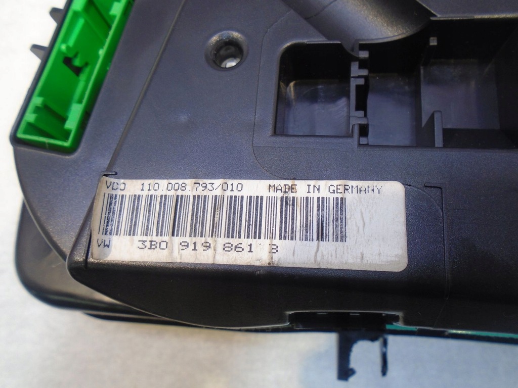 фото №10, Счетчик приборы vw passat b5 1.6b 3b0919861b