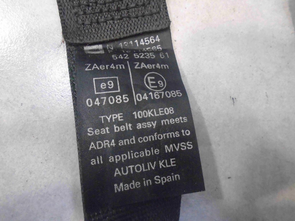 фото №6, Pas безпеки лівий задня combo c f13114565