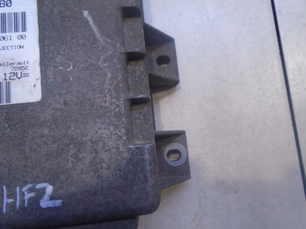 фото №4, Блок керування бортовий комп'ютер peugeot 206 1.1 9639907780