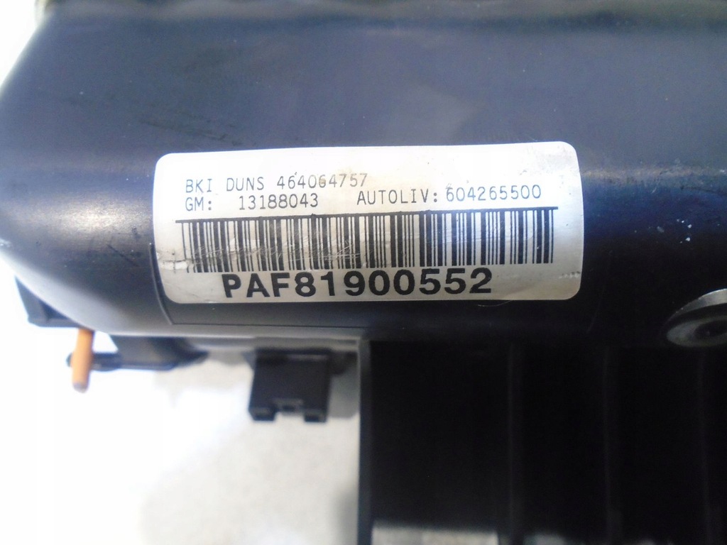 фото №5, Подушка подушка безопасности пассажира opel combo c 13188043