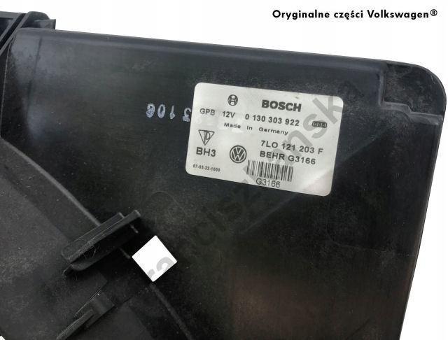 Вентилятор радіатора vw touareg audi q7 cayenne оригінальний номер в Україні