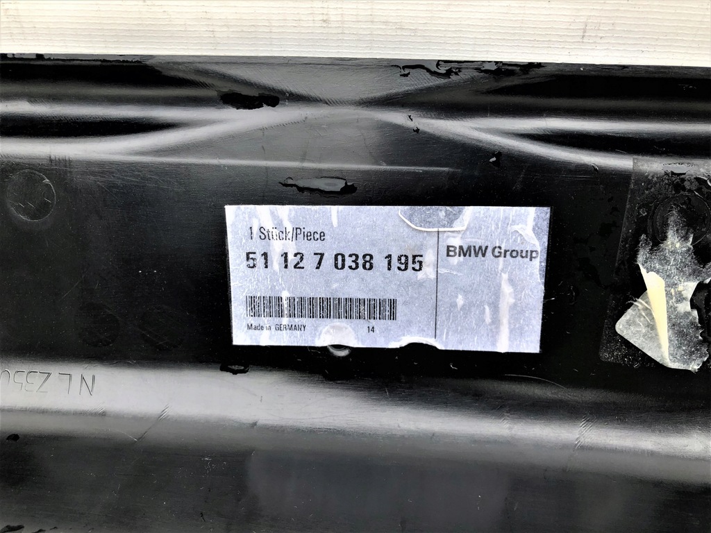 фото №8, Bmw 6 e63 направляющая кронштейн бампера задняя org новый