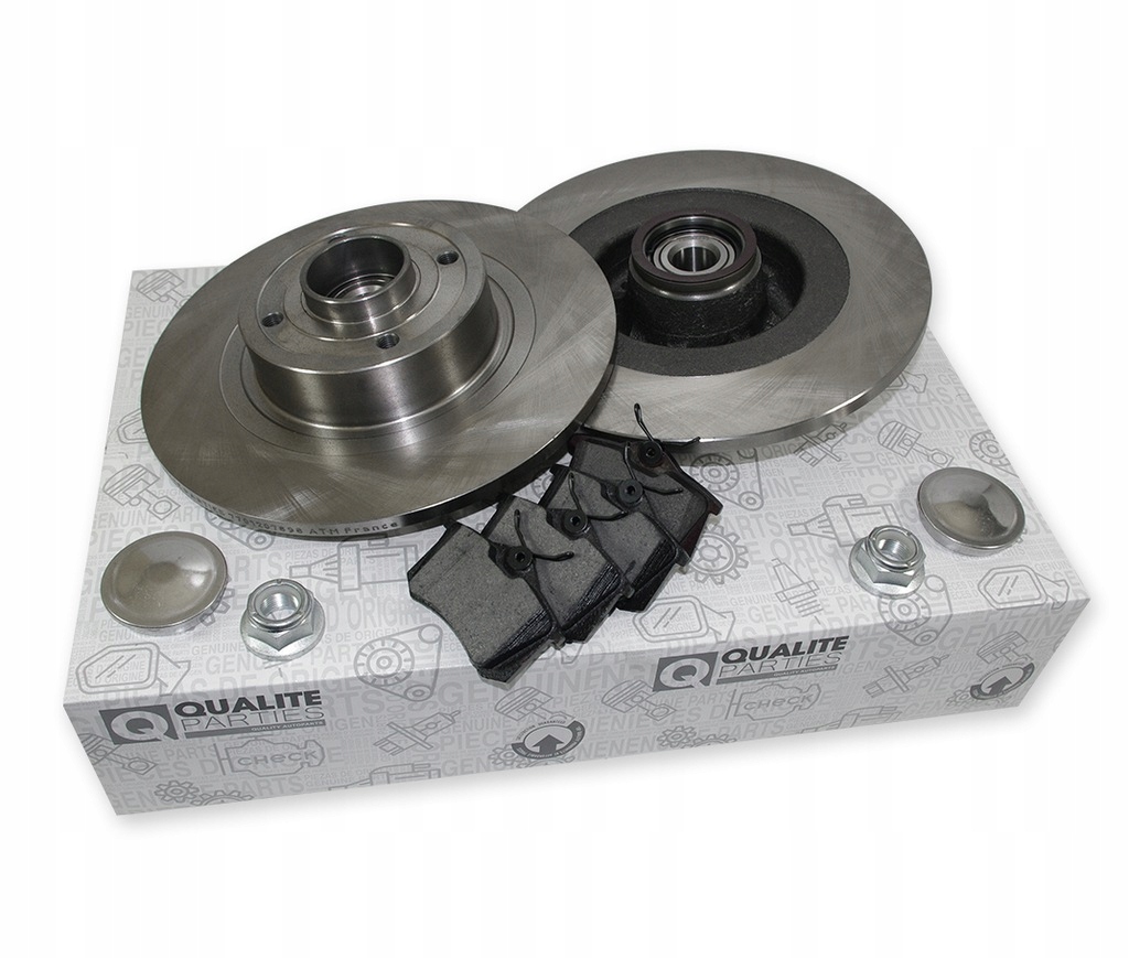 фото №1, 2x диск тормозные колодки задняя renault grand scenic 2 ii abs