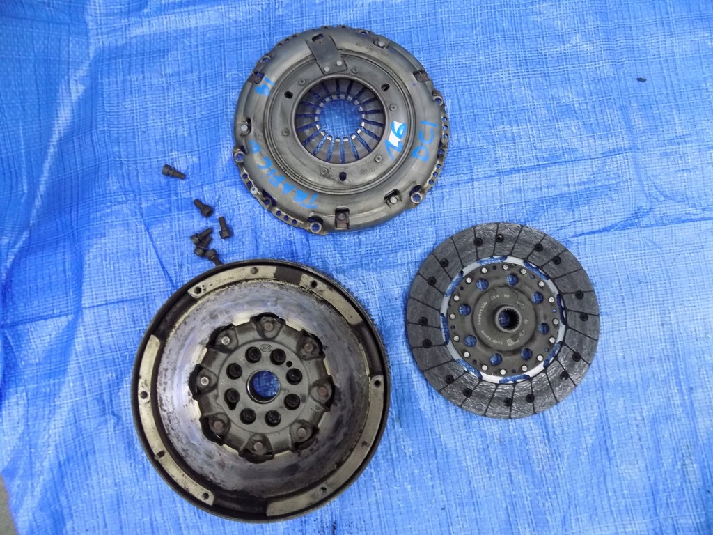 фото №1, Зчеплення маховик з двома масами trafic iii 1,6 biturbo 14-