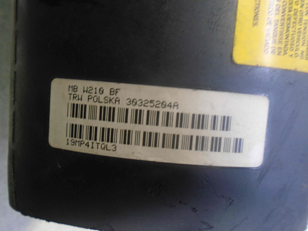 фото №4, Подушка подушка безпеки пасажира mercedes w210 2108602205