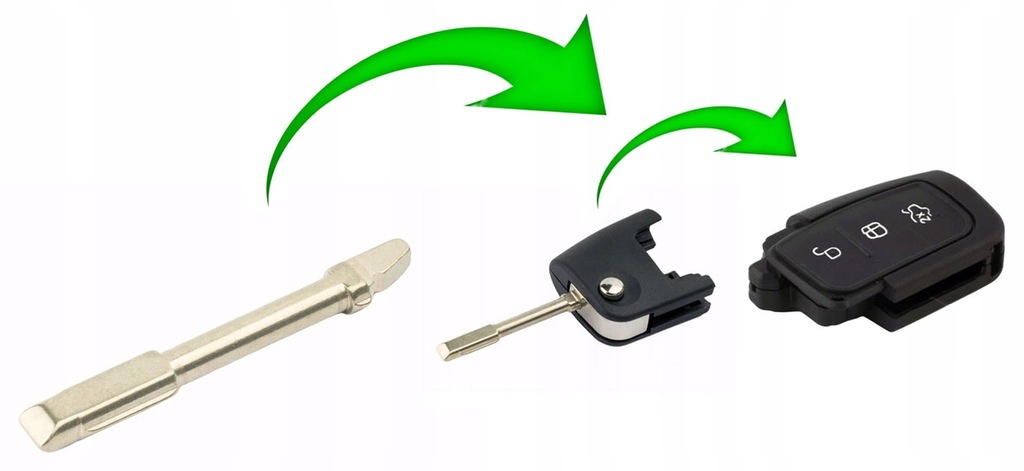 фото №3, Ford focus mondeo fiesta ключ жало корпус