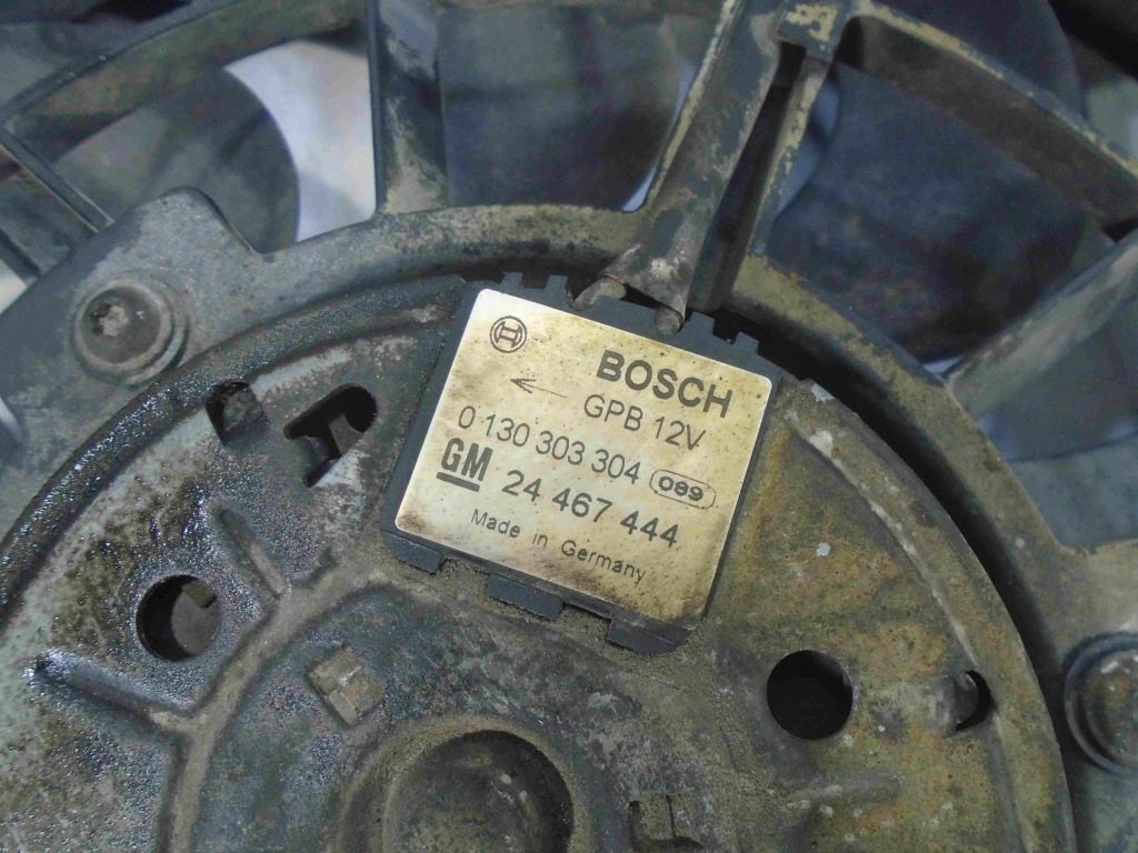 фото №6, Вентилятор радиатора zafira b 1.9 cdti 0130303973