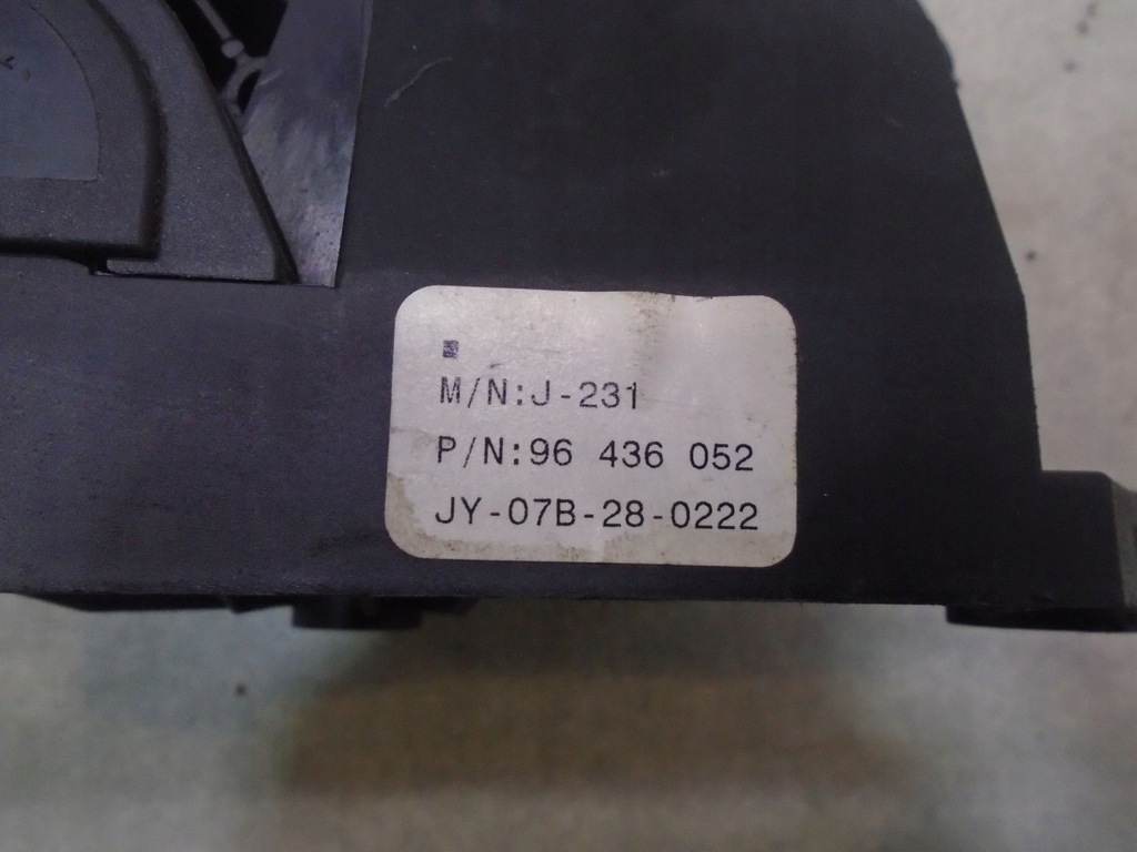 фото №5, Потенциометр газа chevrolet nubira 96436052