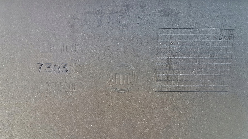 фото №8, Fiat panda 3 iii бампер перед 735520671 оригинал