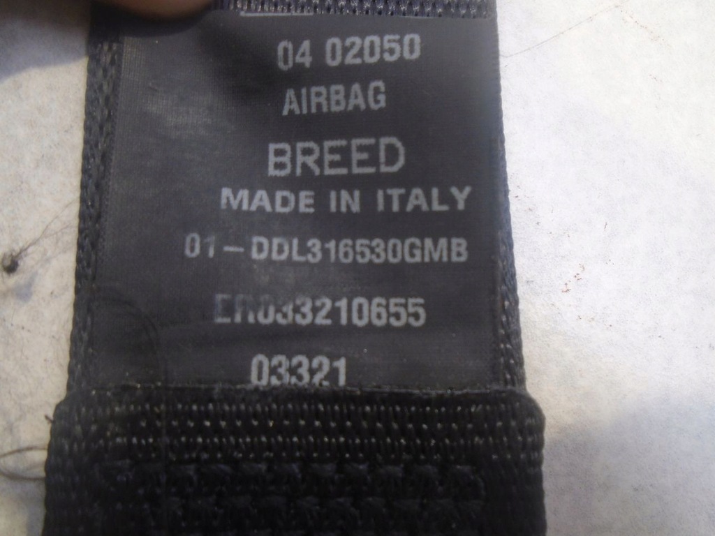 фото №8, Pas безопасности правый перед opel signum 2.2 dti