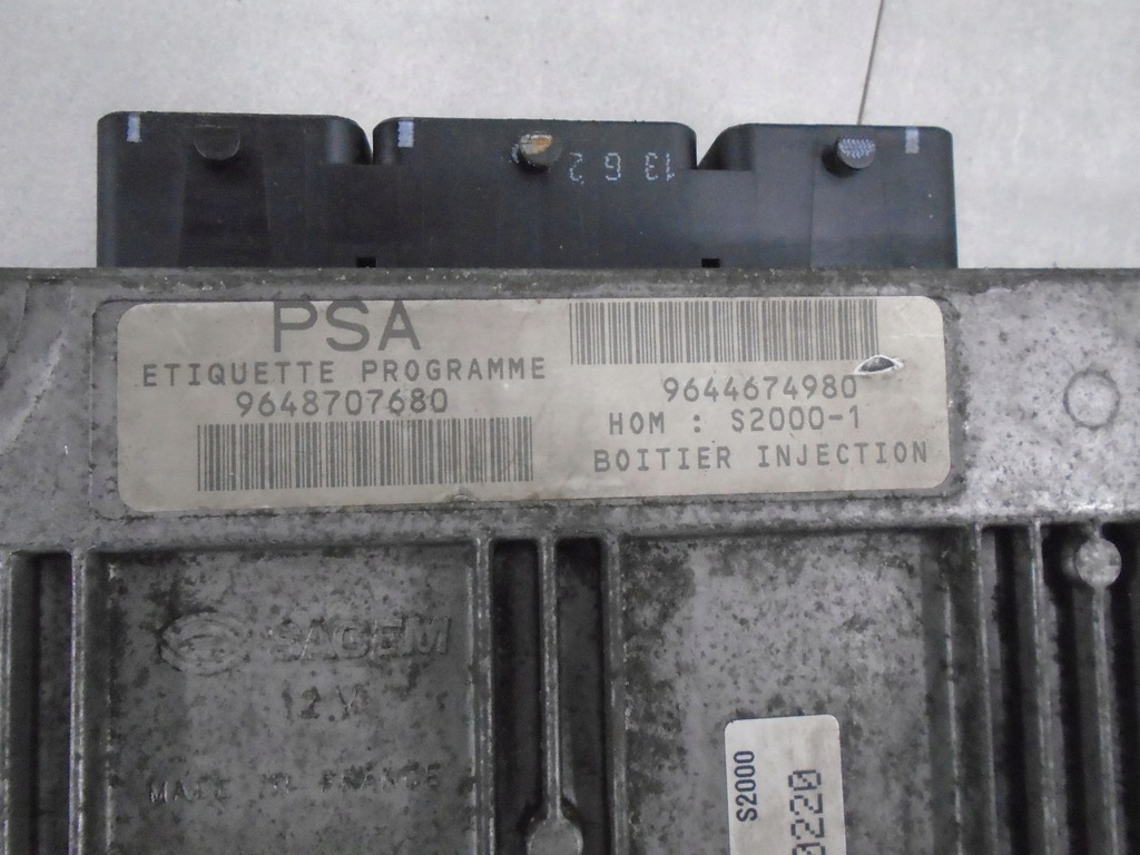 фото №4, Блок керування двигуна xsara picasso 1.8 b 9644674980