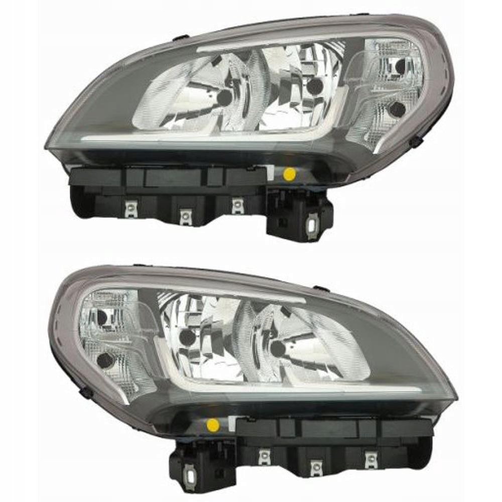 фото №1, Фары лампы fiat doblo 10- kpl l+p