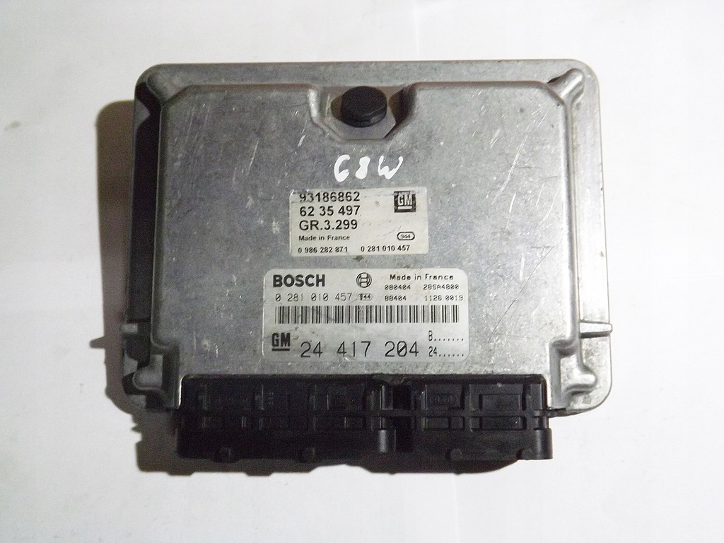 фото №1, Блок управления бортовой компьютер opel 0281010457