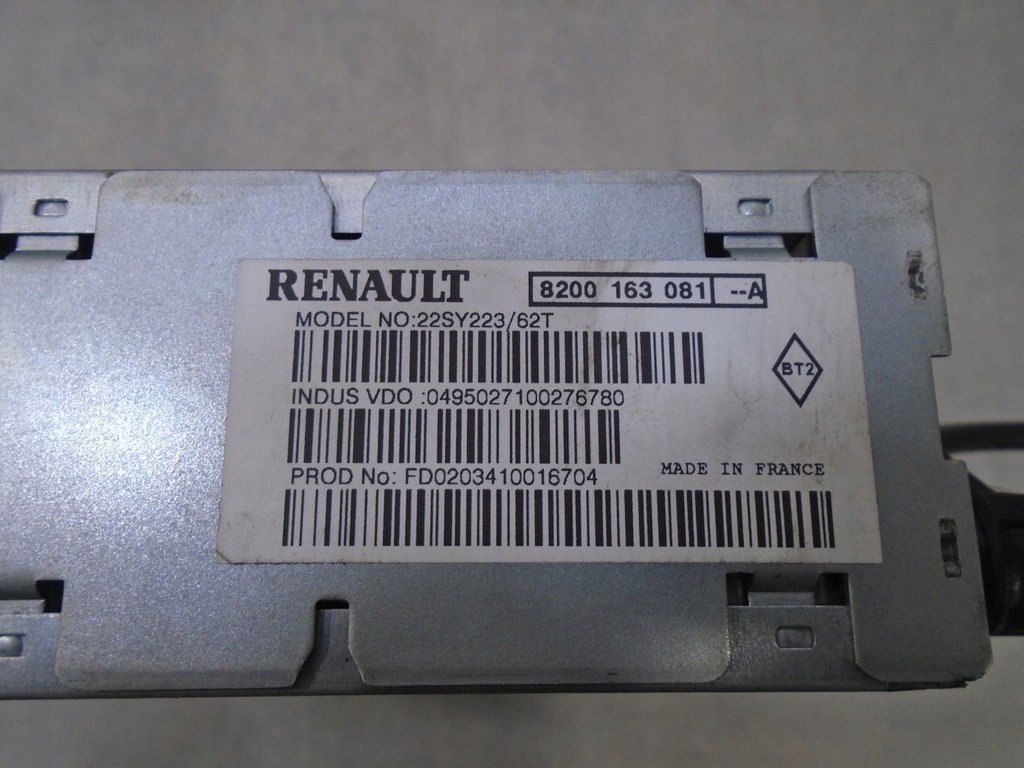 фото №6, Навігація модуль gps renault espace iv 8200163081a