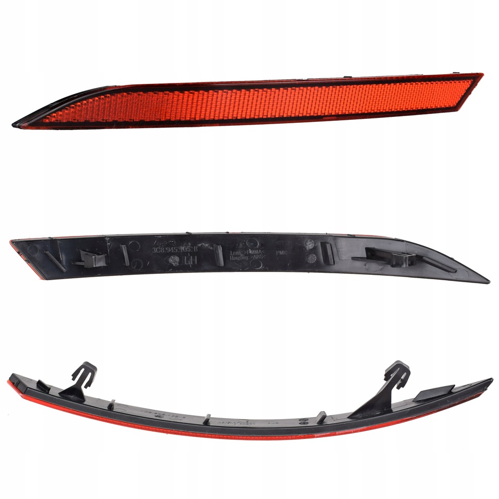 фото №1, Відбивач бампера задня l vw passat cc 09-1