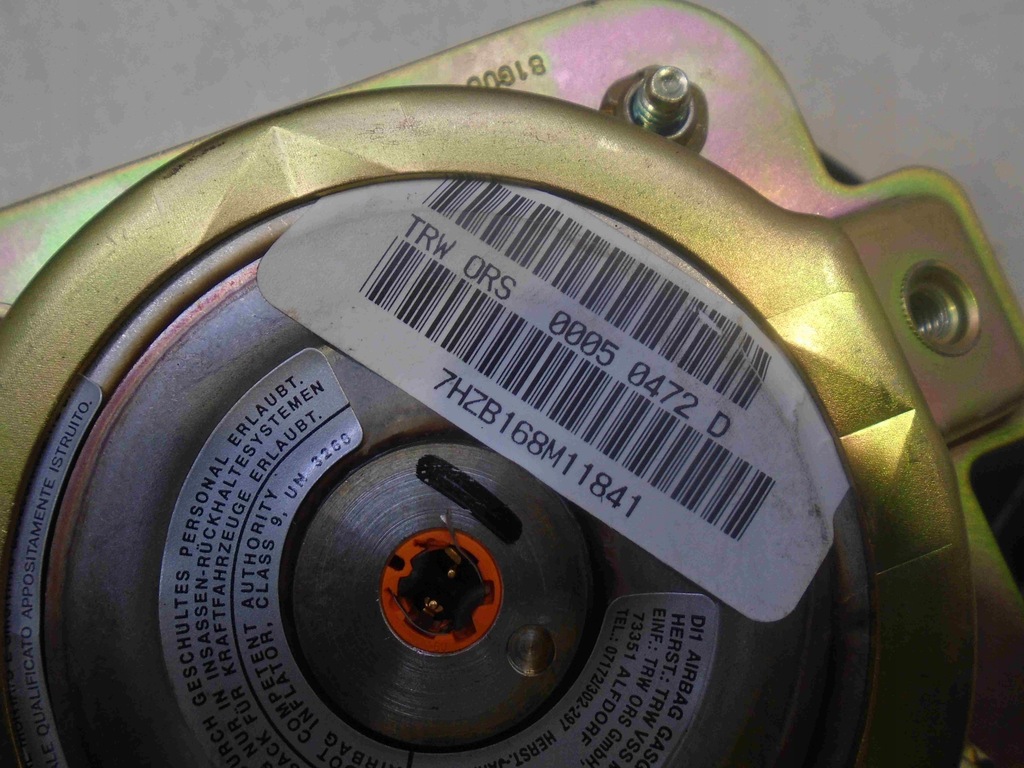 фото №4, Подушка подушка безпеки водія berlingo i 9623938277