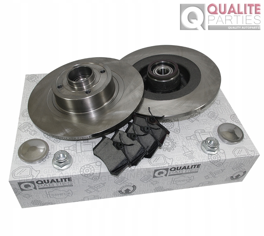 фото №2, 2x диск тормозные колодки задняя renault grand scenic 2 ii abs