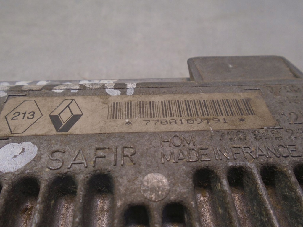 фото №6, Блок керування двигуна renault scenic 2.0 7700109191
