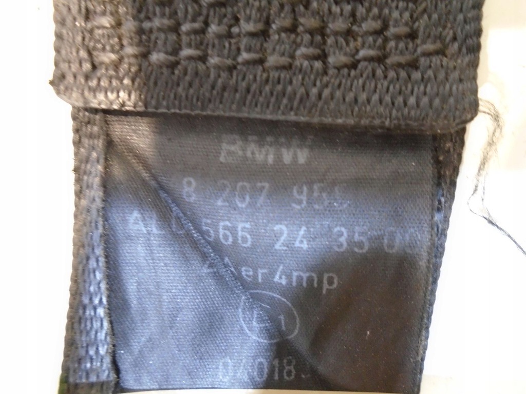 фото №3, Pas безпеки лівий перед bmw e46 8207955