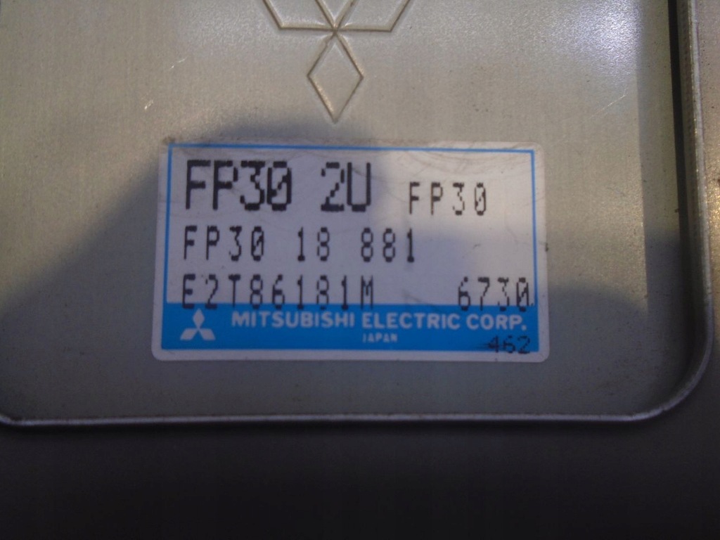 фото №4, Блок управления бортовой компьютер mazda 626 1.8 fp3018881