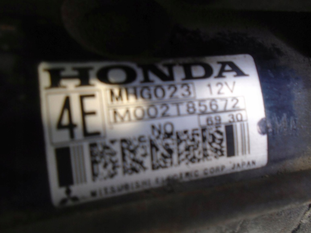 фото №4, Стартер honda accord vii 2.2ictdi m002t85672