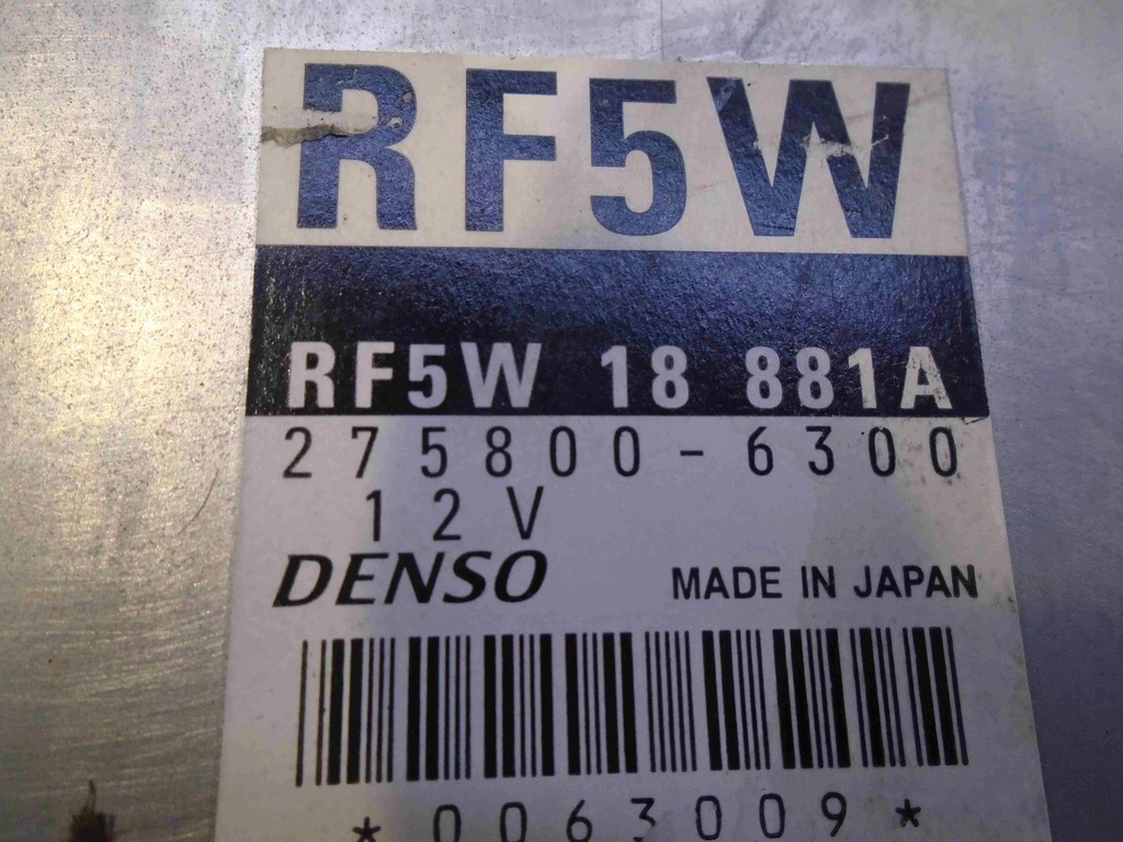 фото №2, Бортовий комп'ютер mazda premacy 2.0 ditd rf5w18881a