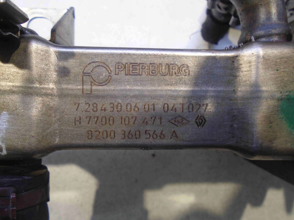 фото №5, Радиатор выхлопных газов egr scenic ii 1.9 dci 8200360566a