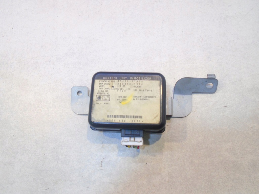 фото №1, Модуль імобілайзер hyundai coupe i 95400-27000