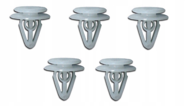 фото №1, 5x кліпса крила поріг fiat sedici suzuki ignis