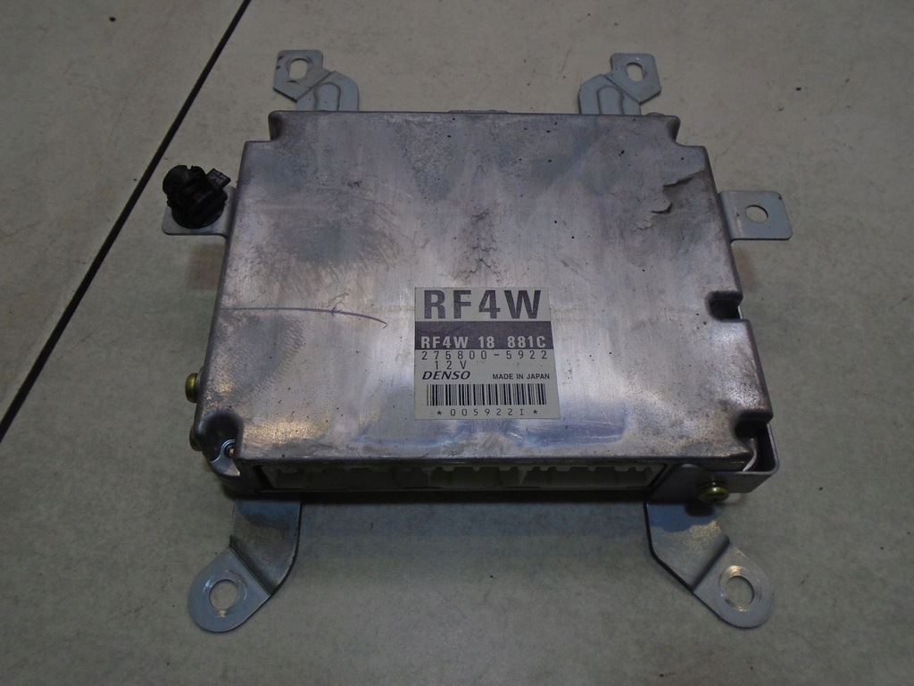 фото №1, Бортовой компьютер двигателя mazda premacy 2.0 ditd rf4w