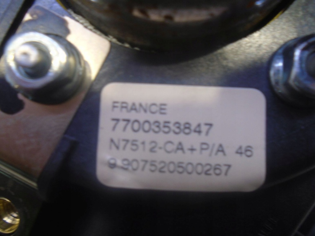 фото №4, Подушка безпеки водія renault kangoo 7700353847