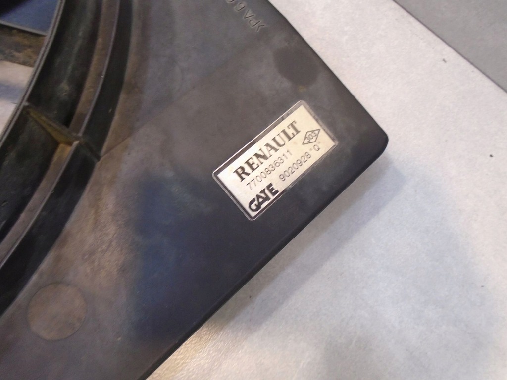 фото №6, Вентилятор радіатора clio ii 1.2 7700836311