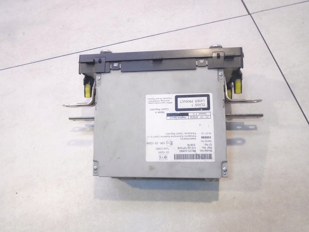 фото №4, Радіопрогравач радіо toyota auris ii 86120-02880