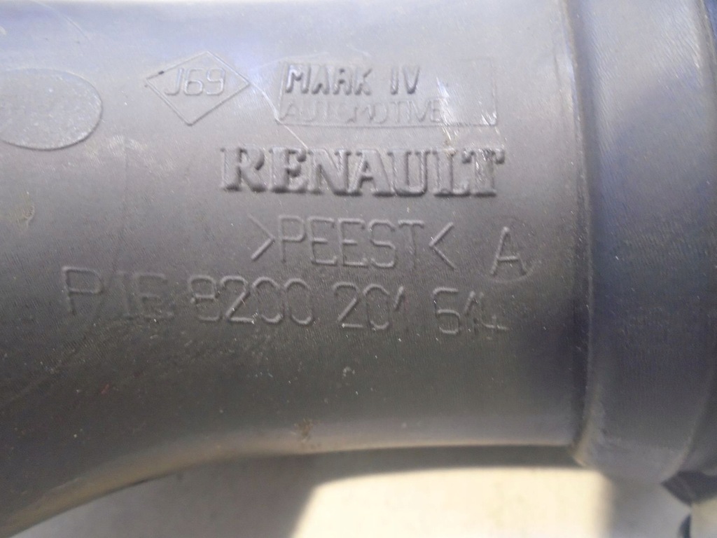 фото №3, Труба воздуха renault scenic ii 1.9 8200201514