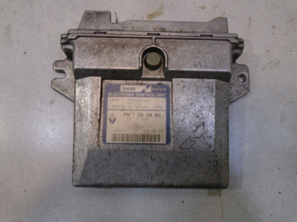 фото №1, Блок управления двигателя renault kangoo 1.9d 7700111206