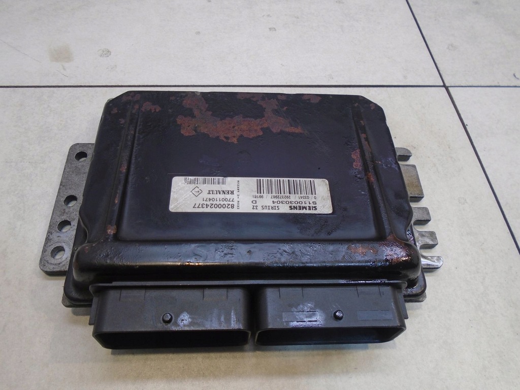 фото №1, Бортовий комп'ютер двигуна renault clio ii 1.2 s110030304d