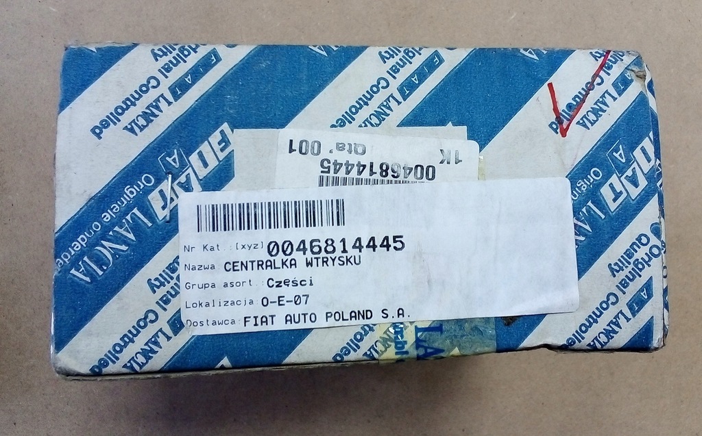 фото №7, Fiat бортовий комп'ютер блок керування 46814445 siena palio