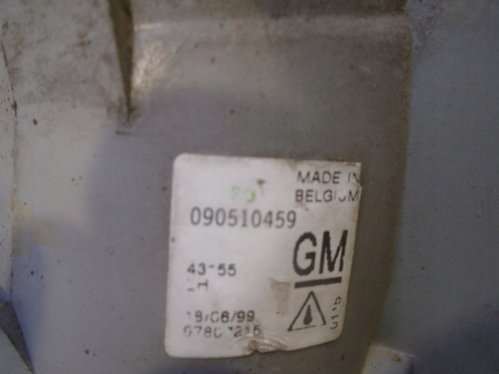 фото №9, Протитуманна фара лівий opel tigra 1.4 16v 090510459