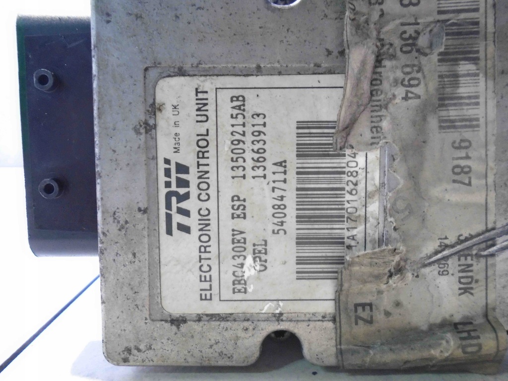 фото №5, Насос abs opel vectra c 13136694 136633913