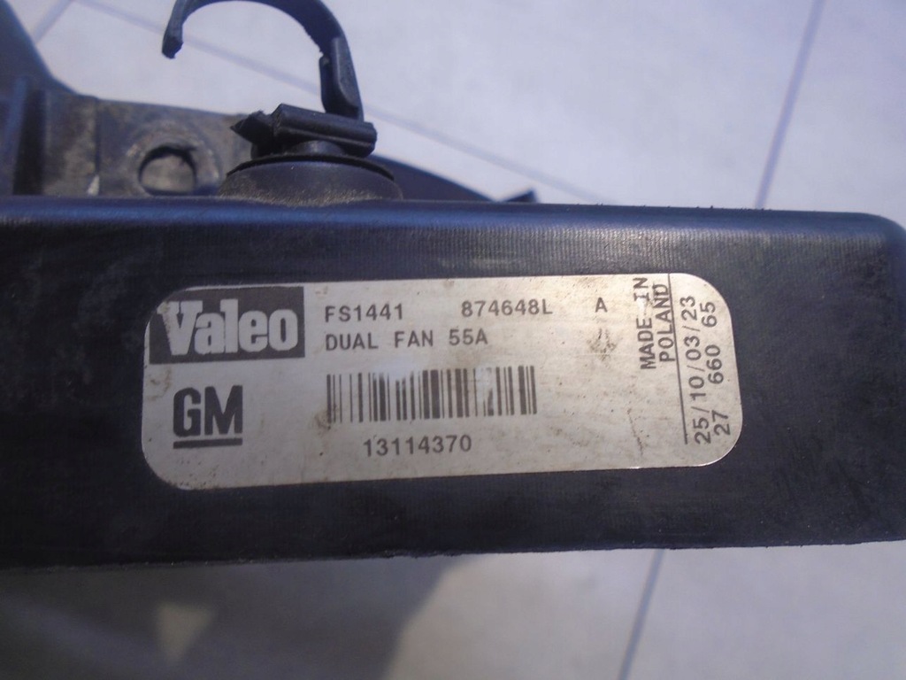 фото №14, Valeo 870705p вентиляторы радиатора